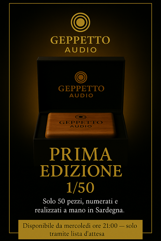 Geppetto Audio NR 1 Prima edizione 1/50