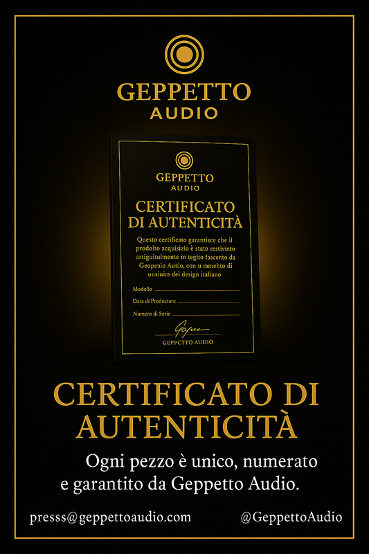 Geppetto Audio NR 1 Prima edizione 1/50